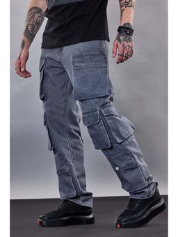 Snitch - Revolution Blue Baggy Fit Cargo