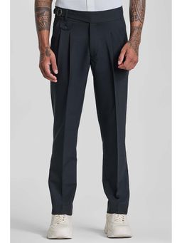Snitch - Grey Slim Fit Gurkha Trousers