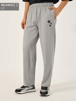 Styli - Men Relaxed Fit Open Hem Track Pant