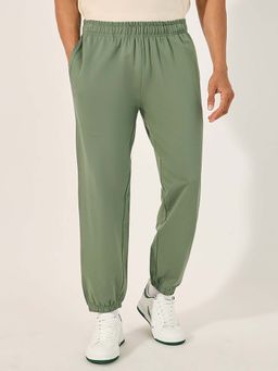 Styli - Green Men Relaxed Fit Joggers