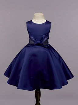 Hopscotch - Bow Applique Party Dress