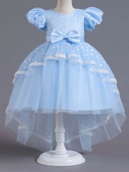 Hopscotch - Bow Applique Party Dress