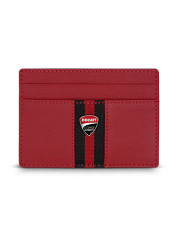 Ducati Corse - DTLGD2200402 Elegante Genuine Leather Card Case