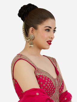 Zaveri Pearls - Women White Alloy Earrings