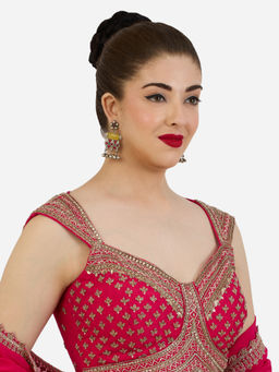 Zaveri Pearls - Women Multi-Colour Alloy Earrings
