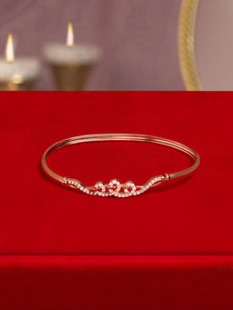 Zaveri Pearls - Women White Brass Bracelet