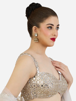 Zaveri Pearls - Women White Alloy Earrings
