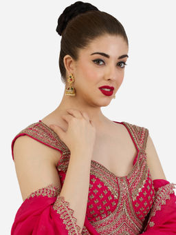 Zaveri Pearls - Women Multi-Colour Alloy Earrings