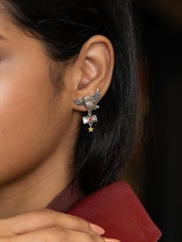 Shaya by CaratLane - Hedwig Dangler Earrings in 925 Silver