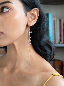 Shaya by CaratLane - Harry Potter Charm Earrings in 925 Silver