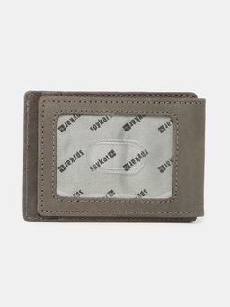 Spykar - Men Olive Leather Card Case