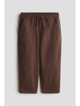 H&M - Boys Brown Cotton Twill Trouser