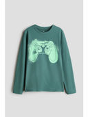 Green color option, Currently selected