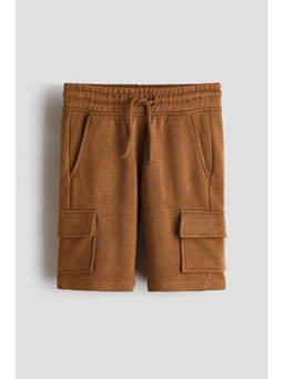H&M - Boys Brown Cargo Sweatshorts