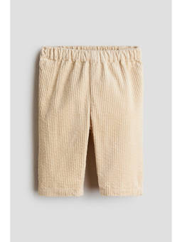 H&M - Boys Beige Cotton Corduroy Trousers