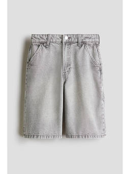 H&M - Boys Grey Carpenter Denim Shorts