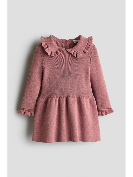 h&m pink knit dress Buy Girls Cotton-Knit (4-6 Months) Online attr-1054-10313