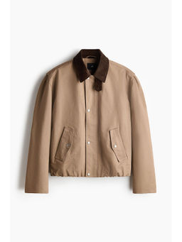 H&M - Men Beige Twill Workwear Jacket