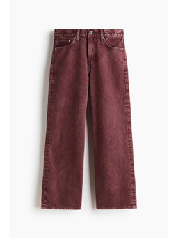 H&M - Men Red Loose Straight Jeans