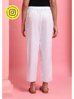 House of Chikankari - Solid Woven Pant