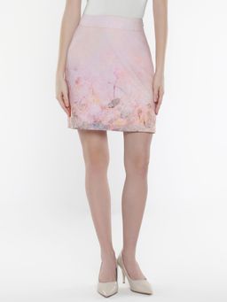 RAREISM - Loko-B Pink Regular Fit Skirt