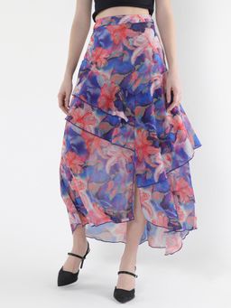 RAREISM - Nitane Purple Flared Skirt