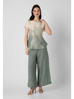 Kaveri - Crystal Rain Peplum Co-Ord Set