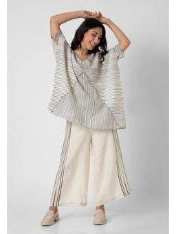 Kaveri - Golden Leaf Croissant Co-Ord Set