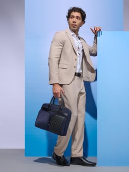 Tommy Hilfiger - Unisex Lexham Messenger Bag With Detachable Strap - Navy Blue