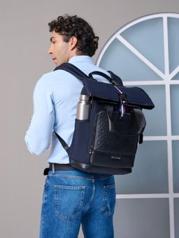 Tommy Hilfiger - Unisex Laptop Backpack Slate - Navy Blue