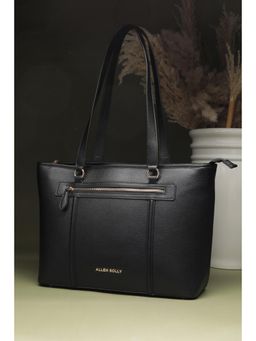 Allen Solly - Women Black Formal Tote Bag