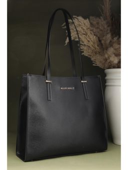 Allen Solly - Women Black Casual Tote Bag