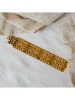 Malaiyyo - Sheesh Mahal Polki Antique Choker Necklace