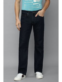 Louis Philippe - Men Navy Dark Regular Fit Jeans