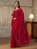 Red color option, Sold out, Currently selected