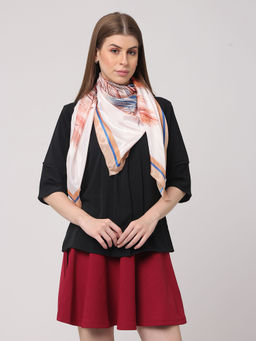 Vastranand - Vibrant Swirl Symphony Scarf