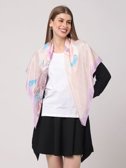 Vastranand - Peach Carousel Scarf