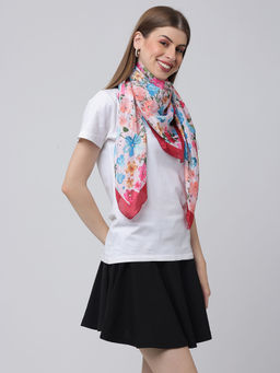 Vastranand - Vibrant Bloom Scarf