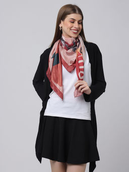 Vastranand - Abstract Bloom Scarf