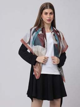 Vastranand - Geometric Harmony Scarf