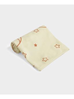 Mi Arcus - Printed Off White Mattress Protector with TPU Lamination for 0-12 M,90x70 cm