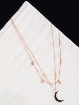 E2O - Women Gold-Plated Layered Necklace
