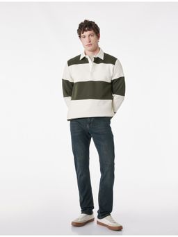 Koton - Mens Brad Slim Fit Jean - Green