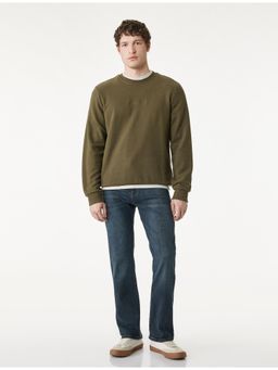 Koton - Mens Mark Straight Fit Jean - Navy Blue