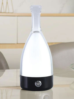 Smokey Cocktail - White Bottle Shape Lamp