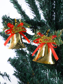 Tayhaa - Glittering Gold Harmony Bells (Pack Of 12)