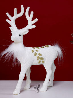 Tayhaa - Elegant Reindeer Wonderland Ornament (Pack Of 2)
