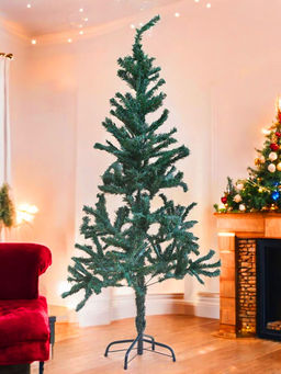 Tayhaa - 5Ft Artificial Green Christmas Tree