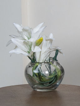 IAAH - Melted Edge Glass Bowl Vase