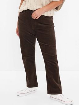 GAP - Women Mid Waist Brown Jeans